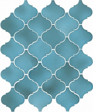 Плитка Kerama Marazzi 65005 Арабески Майолика голубой 26x30