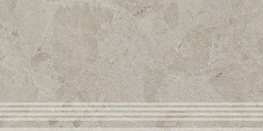 Kerama Marazzi KM6060G1251R8GRF Ступень фронтальная Сплит бежевый светлый матовый обрезной 30x60x0,8