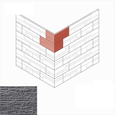 Искусственный камень White Hills 180-85 Айлэнд угол 12,5x20,5 (13x21) x 9,5 x 1-2,3