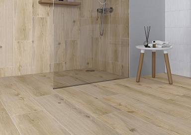 Керамогранит Cersanit WN4T013 (15971) Wood Concept Natural бежевый рельеф ректификат 21,8x89,8