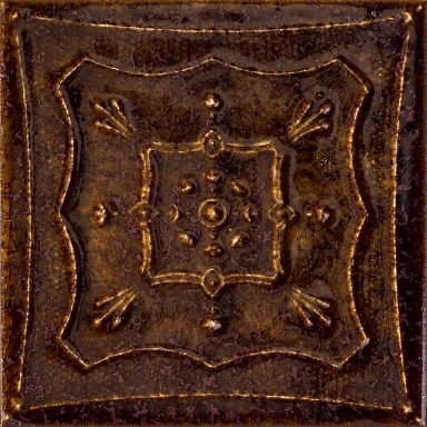 Декор Tubadzin D-Tinta brown 14.8x14.8