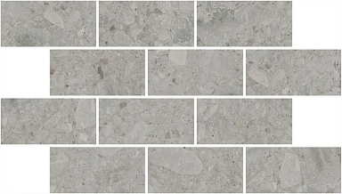 Kerama Marazzi DD606020/MM Декор Чеппо ди Гре мозаичный серый матовый обрезной 34,6x20x0,9