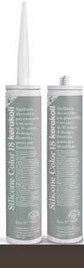 Смеси и затирки Kerakoll Silicone Color Fugabella Color герметик 28 310мл