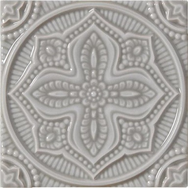 Декор Adex ADST4073 RELIEVE MANDALA PLANET GRAYSTONE 14,8x14,8
