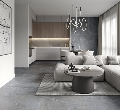 Керамогранит LB-Ceramics 6461-0423 Гроза бежево-коричневый 60х60