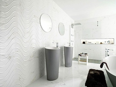 Керамогранит Porcelanosa 100325575 Carrara Blanco Brillo L 59.6x59.6