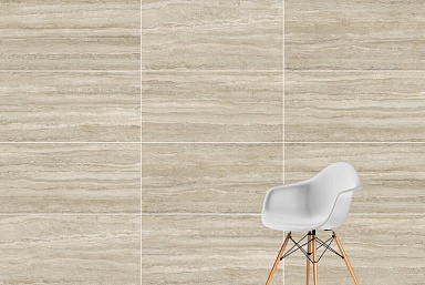 Керамогранит Vitra K951840R0001VTET CityStone Травертин Линейный Матовый R10A 7Рек 8мм 60x60
