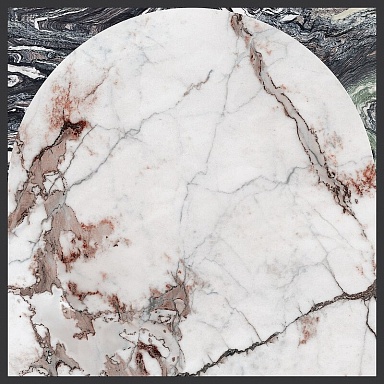 Декор Cedit 764114 Policroma Arco Breccia-Cipollino Mat Ret 6mm 120x120