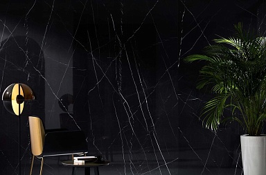 Керамогранит Tau Ceramica Marquina Black B Soft Matt 160x320