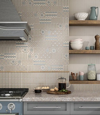 Плитка Kerama Marazzi 16083 Монтанелли бежевый структура 7.4*15