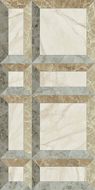 Декор Versace PF60014087 Tarsia Frame Avorio Deco Lux 3D Rett 60x120