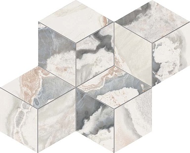 Декор Keope EB3O Calacatta San Babila Mosaico Rombi Lappato 30.5x35.2