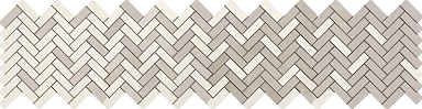 Декор Ragno Marazzi R060 Terracruda Mosaico Degrade Calce/Luce 33.2*128.8