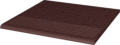 Ступень Paradyz Natural Brown Stopnica Prosta Duro B1a 30x30