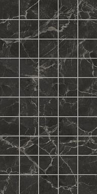 Kerama Marazzi KMD2PTG004BR Декор чипсет Коррер чёрный глянцевый обрезной 30x60x0,9