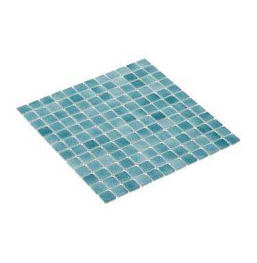 Мозаика Keramissimo HVZ-124 для бассейна бирюзовая 31,5x31,5