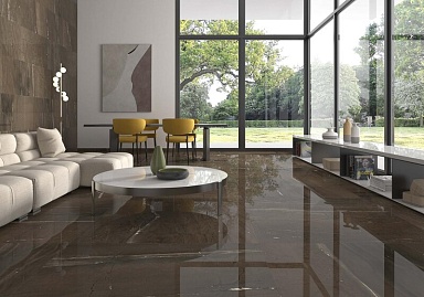 Керамогранит Pamesa Cr.Lux Jatoba Brown 6mm Pol Rett 120x280
