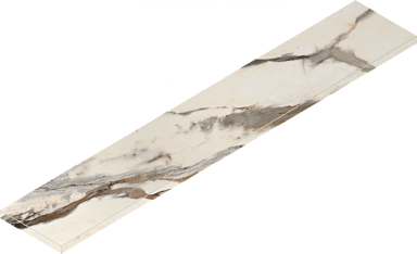 Ступень Italon 620070002803 Avantgarde Calacatta Warm Scalino Angolare Sx 33x160