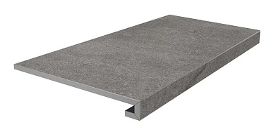Kerama Marazzi KM8080G0051RGCF Ступень фронтальная клееная Портленд серый тёмный матовый обрезной 33x80x0,9