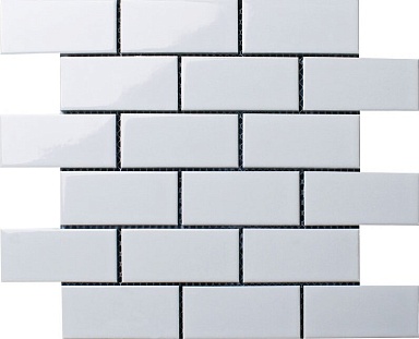 Мозаика StarMosaic Brick White Glossy (A1001G) 29.1x29.5