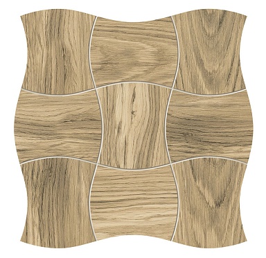 Мозаика Tubadzin MS-01-162-0293-0293-1-029 Royal Place wood 29,3x29,3