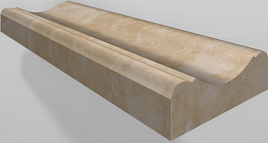 Бордюр Marmocer PJG-YXXT001-NT-1 01 Molding Latte 240x10