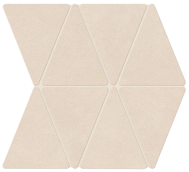 Мозаика Atlas Concorde Italy A7CN Boost Natural Kaolin Mosaico Rhombus 36,7x33,8