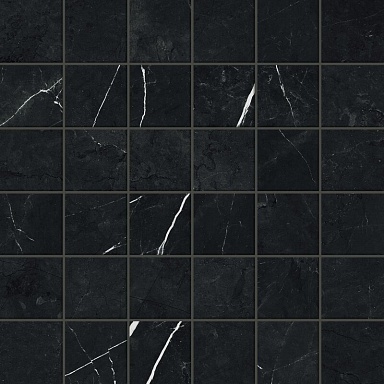 Мозаика Атлас Конкорд Россия 610110001064 Forte dei Marmi Elegant Black Mosaic Cer 30x30