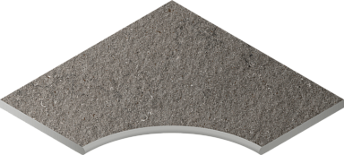 Ступень Italon 620090001037 Fume Bordo Angolare Round 60x60
