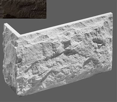 Искусственный камень Leonardo Stone Угловой элемент Бретань 467 33,5/10x20x2.5
