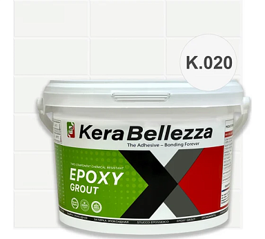 Смеси и затирки Kerabellezza Эпоксидная затирка Design К.020 0,33 кг