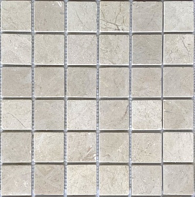 Мозаика Caramelle Mosaic Crema Marfil MAT 48x48x6 30.5x30.5