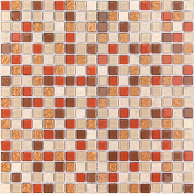 Мозаика Caramelle Mosaic Naturelle Istanbul 4 мм 30.5x30.5