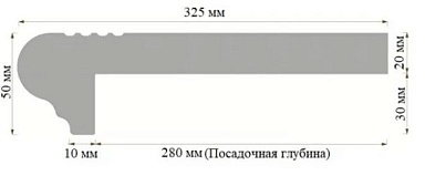 Steady Step Угловая ступень 420 Антрацит 32.5x32.5