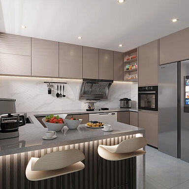 White Marble Basconi Home