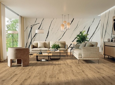 Плинтус Атлас Конкорд Россия 610130005326 Wine Oak Champagne Battiscopa 7,2x80