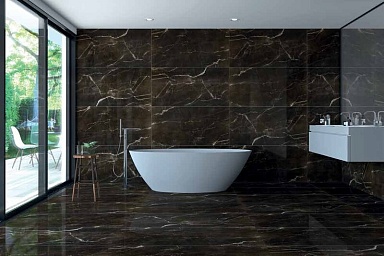 Керамогранит Seranit Imperial Black Relief 60x120