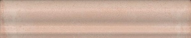 Бордюр Kerama Marazzi BLD056 Монтальбано розовый светлый матовый 15x3