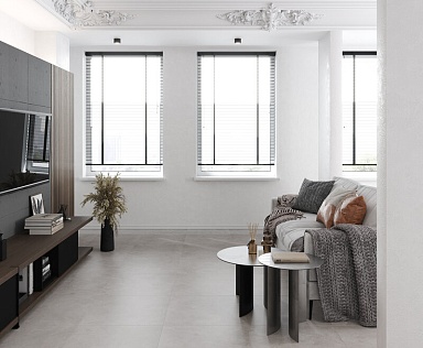 Керамогранит Laparet Charon Gray Cтруктурный Карвинг 60x60