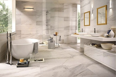 Керамогранит Impronta WE01EAM White Experience Apuano Listello Mix Sq. 20x120