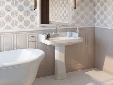 Плитка Kerama Marazzi 6363 Багатель панель 25*40