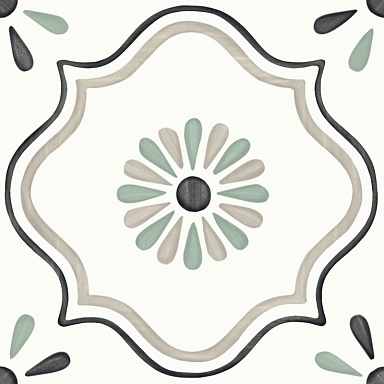 Керамогранит Harmony 31084 Tanger Sand Flower 12.3x12.3
