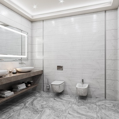 Плитка Gracia Ceramica Ginevra grey 02 30х90