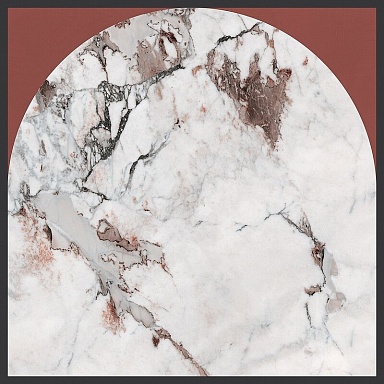 Декор Cedit 764119 Policroma Arco Breccia-Mattone Mat Ret 6mm 120x120