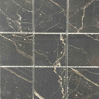 Декор Velsaa Mosaic Estrada Nero 9.5х9.5 300x300