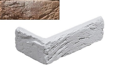 Искусственный камень Leonardo Stone Угловой элемент Руан 333 19,3/9,3x6,5x1,5
