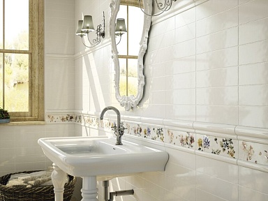 Бордюр Ape TORELLO WHITE 2x15