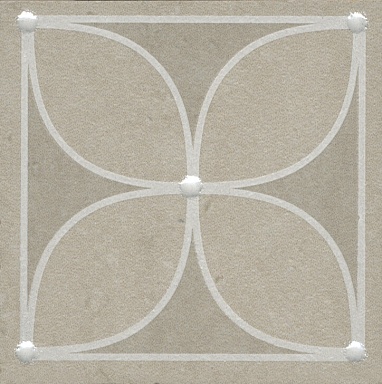 Kerama Marazzi AZ/A013/SG1712 Вставка Туф бежевый светлый матовый 7,7х7,7