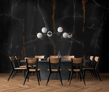 Керамогранит ArkLam Onice Black Polished 120x300