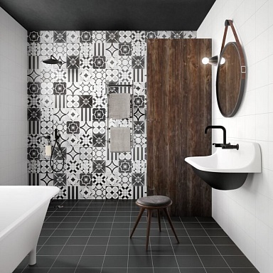 Patchwork Black&White Sant Agostino